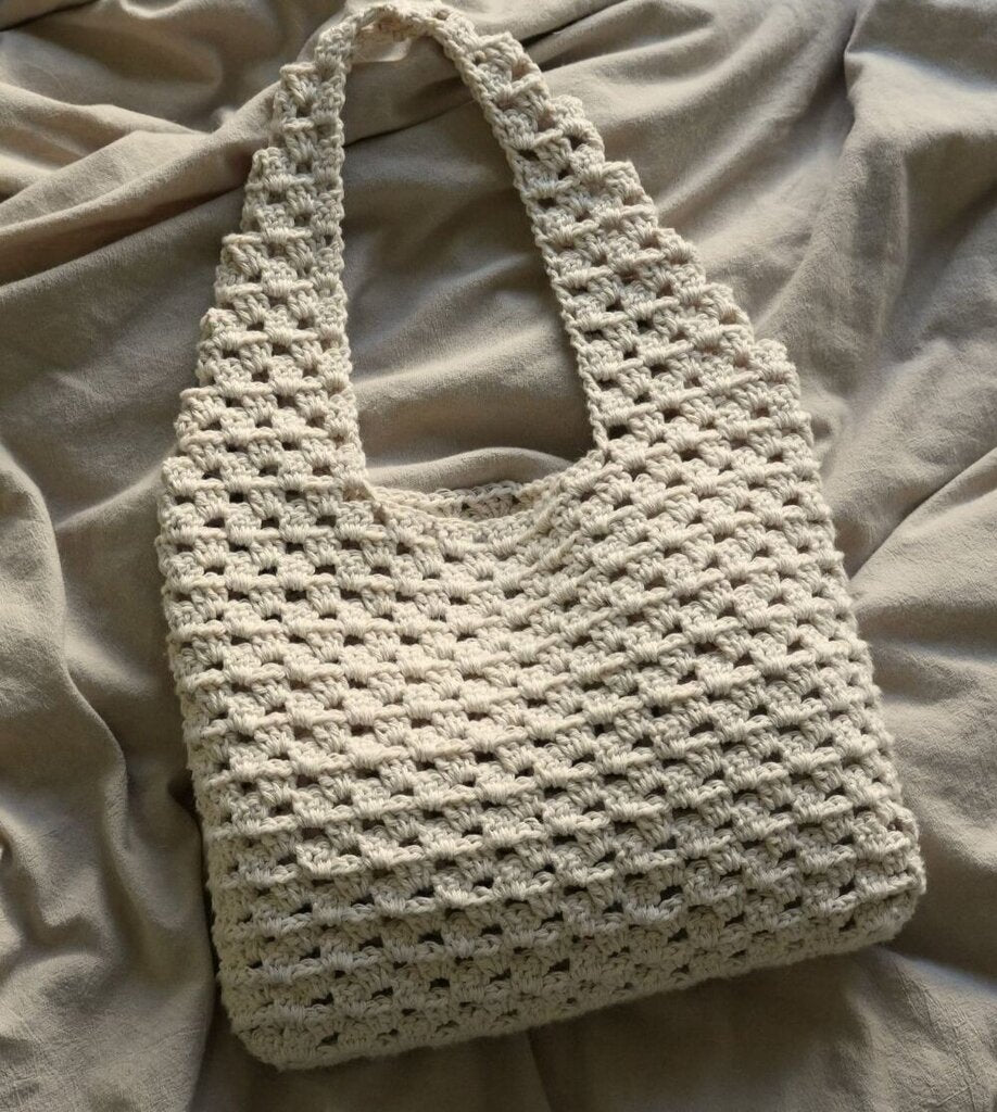 Crochet Granny Stitch Tote Part 1 Feb.28 12p-2p