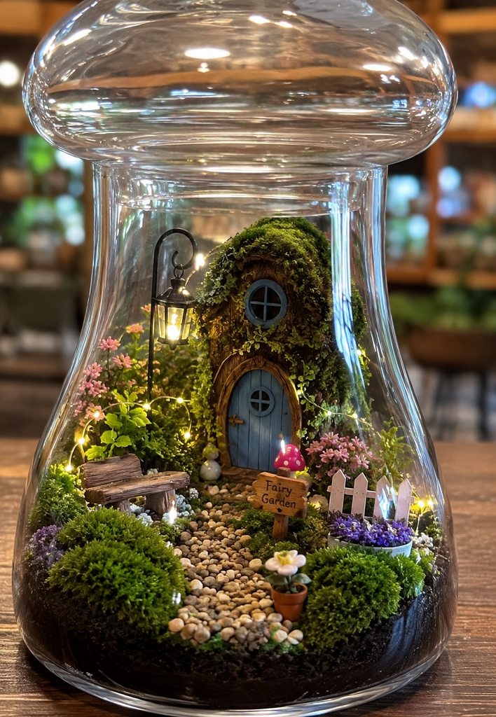 Enchanting Fairy Garden Terrarium Workshop July 19 1:30p-3:30p