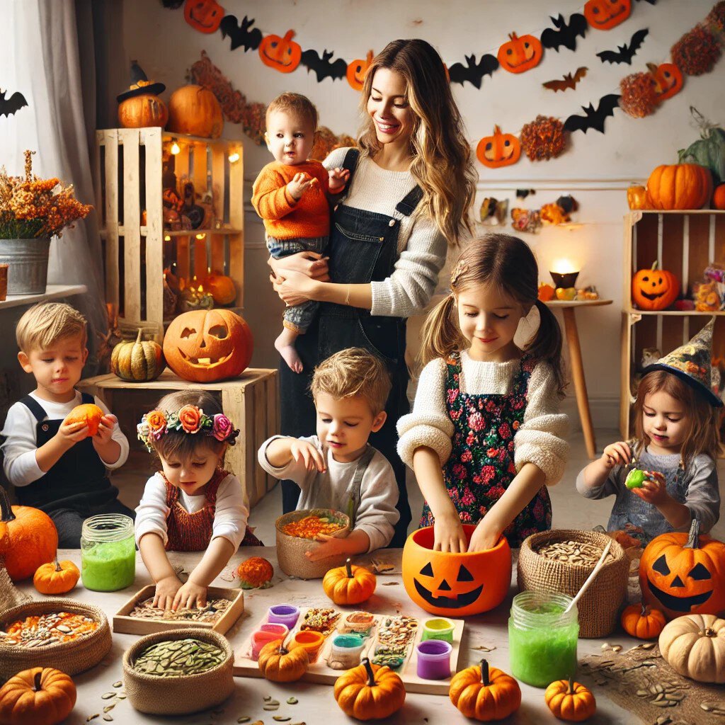 Pumpkin Patch Playtime: A Sensory Workshop for Little Ghouls & Goblins October 29th 11:30a - 1:30pm