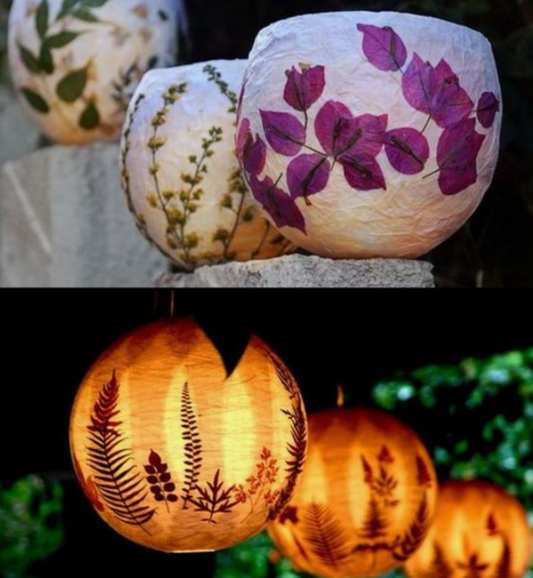 Pressed Leaf Bowls & Lanterns - November 21st 4:30pm-6pm