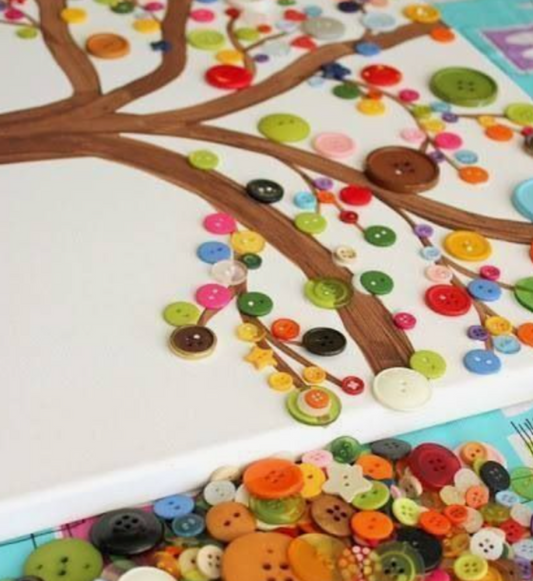 Fall Tree Art with Quilling & Buttons - November 7th 4:30pm-6pm