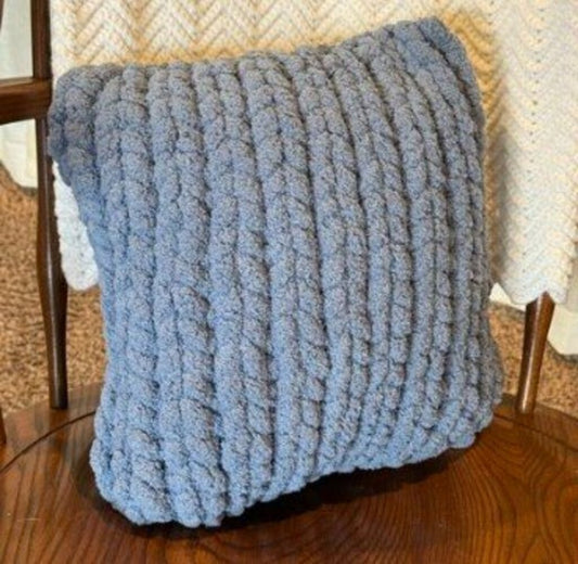 Hand Knitting Chunky Throw Pillow Mar.22 2:30p-4p