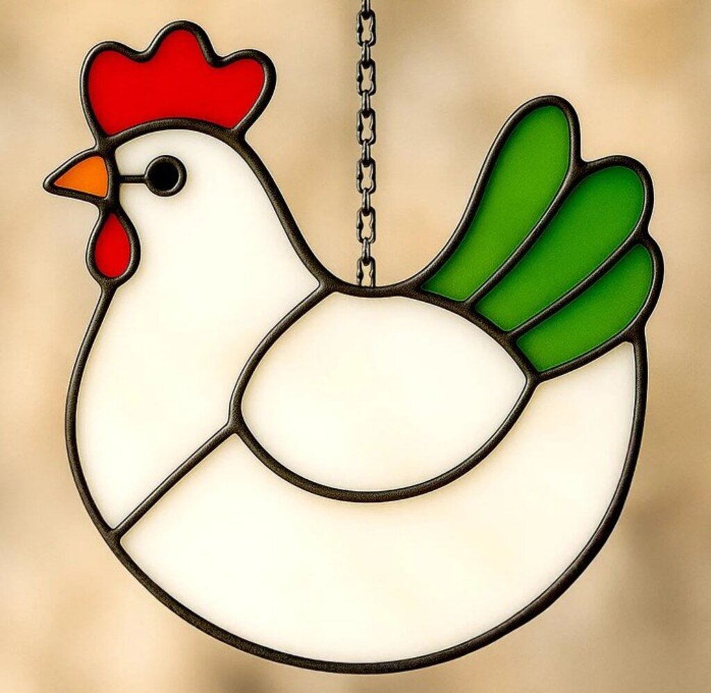 Tiffany-Style Stained Glass Sun Catcher Apr.26 2p-5p