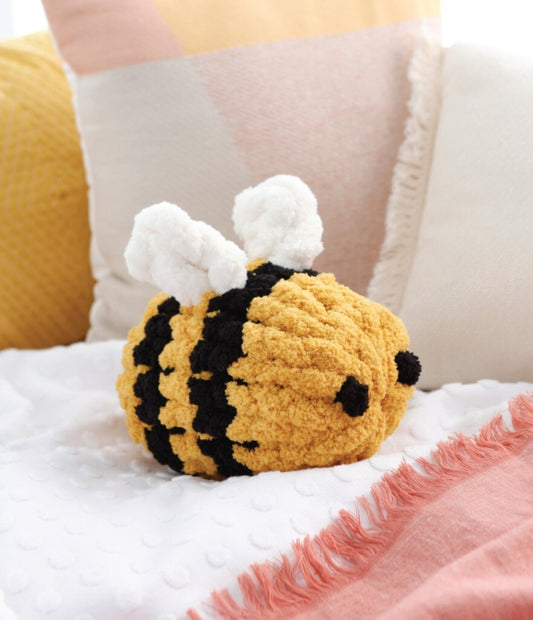 Hand Knitting Chunky Bee Throw Pillow July 26 1:30p-3:30p