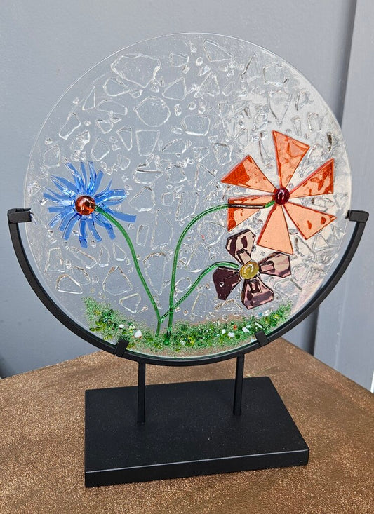 10" Fussed Glass Art Piece Apr.24 6:00pm-8:30pm