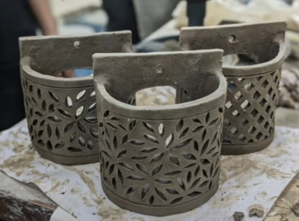 Handbuild Clay Lanterns Aug.22 1:30p-3:30p