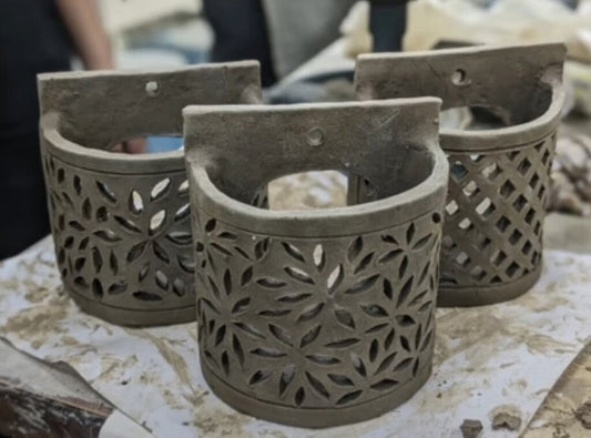 Handbuild Clay Lanterns Aug.22 1:30p-3:30p