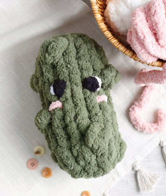 Confident Beginner Hand Knit Chunky Pickle Aug.15 4-6