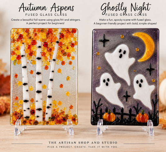 Fused Glass Workshop Oct.10 6:30p-8:30p