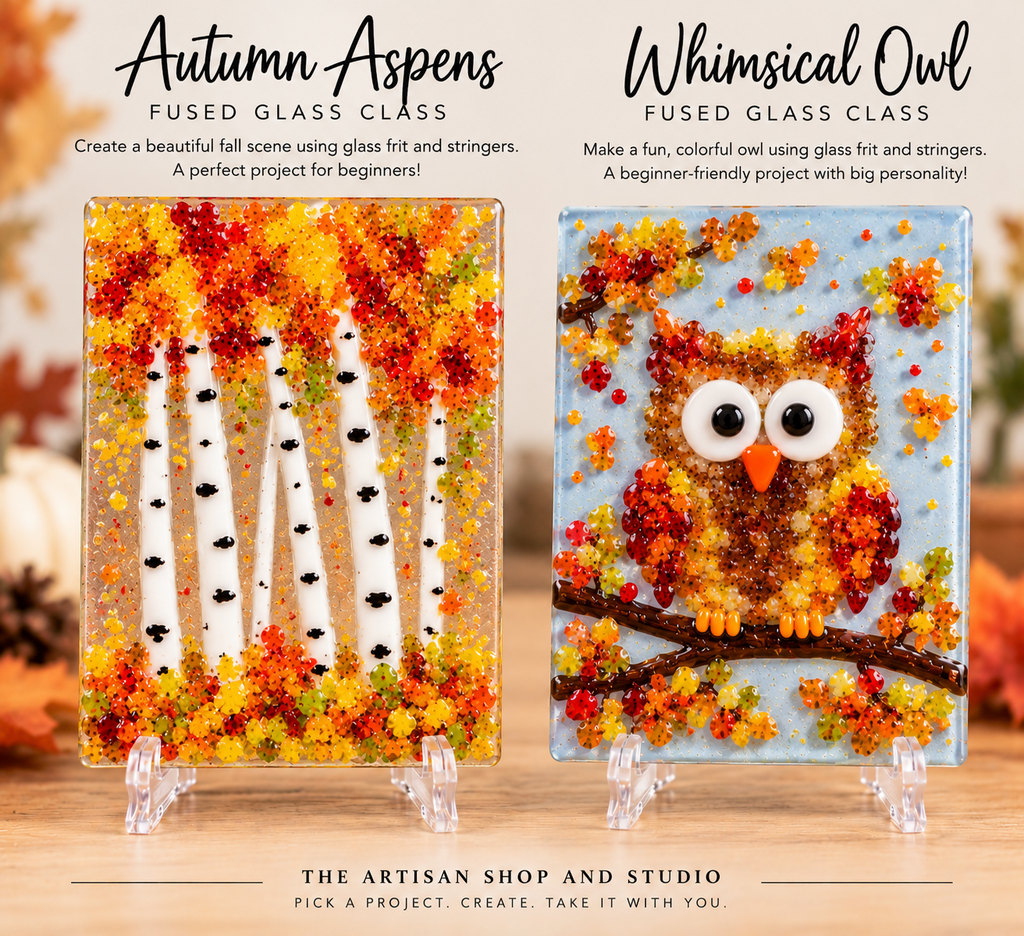 Fused Glass Workshop Nov. 14 3:00p-5:00p
